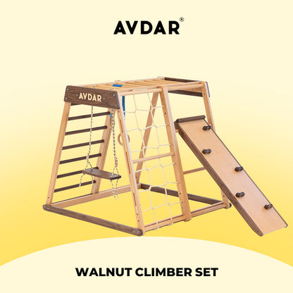 Walnut Climber Set